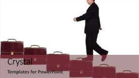  Presentation with career - PPT layouts featuring design composed of atomic particles background and a wine colored foreground