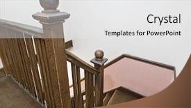  Presentation with wood - Amazing theme having stair case - outdated wood staircase with carpet backdrop and a white colored foreground