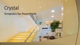  Presentation with five star hotel in sri lanka - Audience pleasing slide set consisting of stair case in the modern backdrop and a coral colored foreground