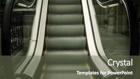  Presentation with stairs - Presentation featuring theology - young bearded priest with hands background and a light blue colored foreground