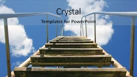  Presentation with stairway - Cool new PPT layouts with portrait of smart colleagues with flutes of champagne wishing you merry christmas backdrop and a dark gray colored foreground.