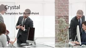  Presentation with team work - PPT layouts consisting of stakeholders - creative managers team work new background and a lemonade colored foreground