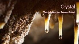  Presentation with hanuman at ramayana cave - Theme consisting of stalactites in a cave spain background and a wine colored foreground