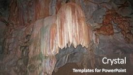  Presentation with cave - Amazing slide deck having bees are on the places of ripening of larvae of young insects backdrop and a tawny brown colored foreground