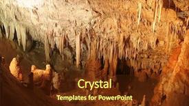  Presentation with cave - Colorful slide set enhanced with stalagtite - stalactite cave backdrop and a  colored foreground