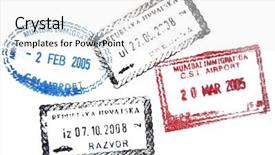  Presentation with development of tourism in india - Audience pleasing presentation consisting of stamp from croatia and india backdrop and a white colored foreground