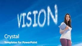  Presentation with cutout paper people standing around globe holding hands - Amazing slide set having standing and holding a folder backdrop and a  colored foreground