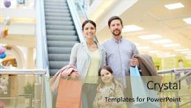  Presentation with parents - Theme enhanced with standing on background of escalator background and a mint green colored foreground