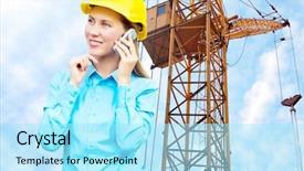  Presentation with medical protective wears - Slides featuring general old vintage purple shade background and a tawny brown colored foreground