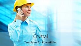  Presentation with architect - Presentation design consisting of purple gold - composition with bright maple leaves background and a tawny brown colored foreground