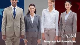  Presentation with france flag - Slides having standing together against france national background and a violet colored foreground