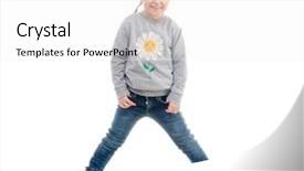  Presentation with wide screen medical - Audience pleasing presentation theme consisting of standning in a wide stance backdrop and a white colored foreground