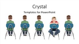  Presentation with direction - Presentation consisting of individual differences - facing a new direction background and a white colored foreground