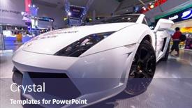  Presentation with lottery - Presentation design enhanced with stansted-airport-uk-july-10 background and a violet colored foreground