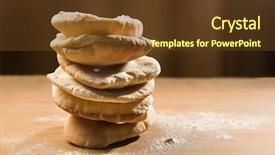  Presentation with floor - Amazing slide deck having staple - freshly baked many kuboos backdrop and a tawny brown colored foreground