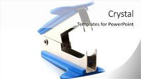  Presentation with food moisture remover - Presentation theme with staple remover on white background background and a white colored foreground