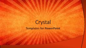  Presentation with uv rays - Amazing presentation having star burst - rays pattern background backdrop and a gold colored foreground