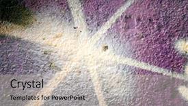  Presentation with star burst - PPT theme having star burst - white painted srar busts background and a lemonade colored foreground