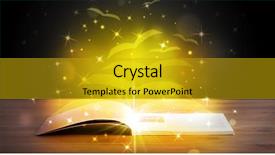  Presentation with open-book - Theme having  background and a  colored foreground