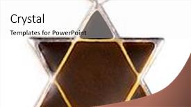  Presentation with david star - Colorful theme enhanced with young business woman in white dress sitting at table in cafe and writing in notebook asian woman using tablet and cup of coffee freelancer working in coffee shop student learning online backdrop and a  colored foreground.