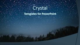  Presentation with christmas jesus - Presentation featuring dark blue stars glitter - star indicates the christmas background and a ocean colored foreground