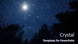  Presentation with jesus - Cool new presentation design with star indicates the christmas of jesus christ backdrop and a navy blue colored foreground