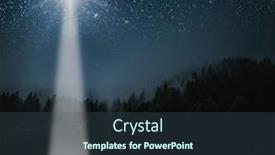  Presentation with christmas jesus christ - Cool new PPT theme with star indicates the christmas of jesus christ backdrop and a ocean colored foreground