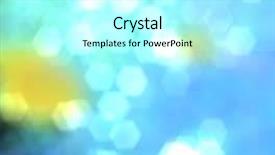  Presentation with blur - Audience pleasing PPT theme consisting of star light - abstract blur of sea shore backdrop and a arctic colored foreground