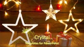  Presentation with vintage christmas - Cool new slides with star light - christmas gift vintage rustic wooden backdrop and a tawny brown colored foreground