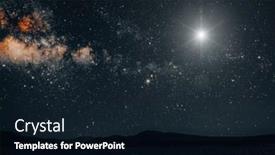  Presentation with christmas jesus christ - Presentation design featuring star-shines-on-the-christmas background and a wine colored foreground