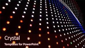  Presentation with neon - Presentation design consisting of star tail - glowing background with a neon background and a wine colored foreground