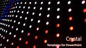  Presentation with neon - Presentation design enhanced with star tail - glowing background with a neon background and a wine colored foreground