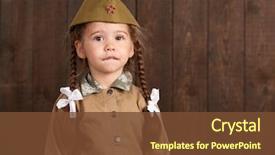  Presentation with save girl child - Slides with star wars - child girl are dressed background and a tawny brown colored foreground