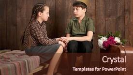  Presentation with star wars - Audience pleasing slide deck consisting of star wars - children are dressed in retro backdrop and a  colored foreground