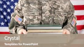  Presentation with usa flag - Amazing slide deck having star wars - close up view of female backdrop and a coral colored foreground