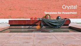  Presentation with world fire - Slides having star wars - eternal fire in memory background and a coral colored foreground