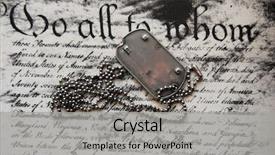  Presentation with freedom - Amazing theme having star wars - freedom is not free backdrop and a light gray colored foreground