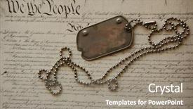  Presentation with freedom - Amazing slides having star wars - freedom is not free backdrop and a gray colored foreground