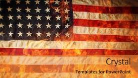  Presentation with philippine american war - PPT layouts featuring star wars - grunge american flag war concept background and a gold colored foreground