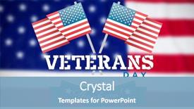  Presentation with veterans day - Presentation having star wars - logo for veterans day background and a light blue colored foreground