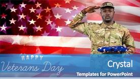  Presentation with star wars - Cool new presentation theme with star wars - portrait of soldier holding backdrop and a teal colored foreground