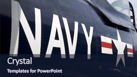  Presentation with aircraft - Presentation enhanced with star wars - us navy markings background and a navy blue colored foreground