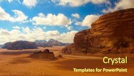  Presentation with rum - Audience pleasing PPT layouts consisting of star wars - wadi rum desert jordan backdrop and a tawny brown colored foreground