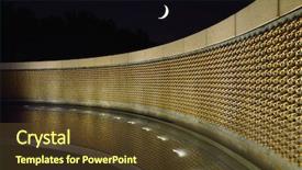  Presentation with world war - PPT theme having star wars - world war ii memorial background and a tawny brown colored foreground