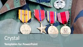  Presentation with world war - Slides consisting of star wars - world war ii veteran wearing background and a gray colored foreground