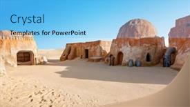 Presentation with star wars - Slide deck featuring star-wars-decoration-in-sahara background and a light blue colored foreground