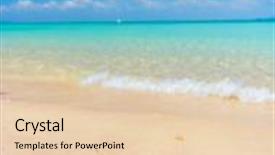  Presentation with starfish - Audience pleasing PPT theme consisting of starfish called wanda under the sun backdrop and a lemonade colored foreground