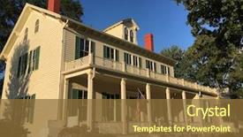  Presentation with family - Presentation design with starrs - starr family home state historic background and a tawny brown colored foreground