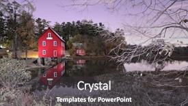  Presentation with atlanta - Audience pleasing slide deck consisting of starrs - starr's mill near atlanta georgia backdrop and a dark gray colored foreground