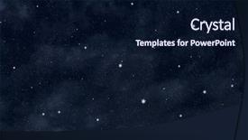  Presentation with space stars - Slides enhanced with starry night - stars in the dark space background and a wine colored foreground